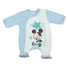 Kép 1/3 - Hosszú ujjú elöl patentos baba rugdalózó Mickey egér mintával