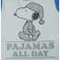 Kép 2/3 - PAMUT PIZSAMA SNOOPY MINTÁVAL