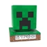 Kép 1/7 - Minecraft Creeper 3D éjszakai lámpa és ébresztőóra