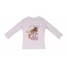Kép 1/3 - Hosszú ujjú kislány póló cuki Macis mintával