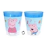 Kép 2/3 - Peppa malac Messy Play micro prémium műanyag pohár 250 ml