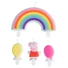 Kép 1/2 - Peppa malac Confetti tortagyertya, 4 db-os gyertya szett