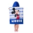 Kép 4/5 - Disney Mickey Stripe strand törölköző poncsó 50x115cm