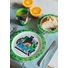 Kép 3/3 - Minecraft Creeper étkészlet, micro műanyag szett, pohárral 260 ml