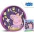Kép 2/2 - Peppa malac falióra 25 cm