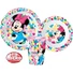 Kép 2/2 - Disney Minnie Feel Good étkészlet, micro műanyag szett, pohárral 260 ml