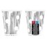 Kép 2/2 - Ezüst B&C Polka Dots Silver papír pohár 6 db-os 266 ml
