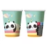 Kép 2/3 - Panda Dreamy papír pohár 6 db-os 266 ml