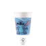 Kép 2/2 - Disney Lilo és Stitch, A csillagkutya Angel papír pohár 8 db-os 200 ml FSC