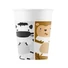 Kép 1/2 - Állatos Zoo papír pohár 8 db-os 200 ml FSC