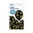 Kép 2/2 - Black Star, Csillagos léggömb, lufi szett 6 db-os 30 cm (12 inch)