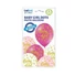 Kép 2/2 - Baby Girl Dots léggömb, lufi 6 db-os 12 inch (30cm)