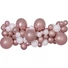 Kép 1/4 - Színes Rose Gold léggömb, lufi girland szett 65 db-os