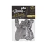 Kép 2/2 - Szív Platinum Silver léggömb, lufi 6 db-os 12 inch (30 cm)