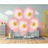 Kép 2/3 - Born to Shine Pink léggömb, lufi 5 db-os 13 inch (33 cm)