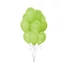 Kép 2/3 - Zöld Pistachio léggömb, lufi 10 db-os 10 inch (26 cm)