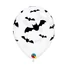 Kép 1/2 - Halloween Denevér Bat léggömb, lufi 6 db-os 11 inch (28 cm)