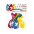 Kép 2/2 - Happy Birthday 7 Star függő léggömb, lufi 5 db-os 12 inch (30 cm)