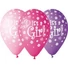 Kép 1/2 - It's a Girl léggömb, lufi 5 db-os 12 inch (30 cm)