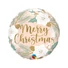 Kép 1/2 - Merry Christmas, Karácsonyi fólia lufi 46 cm