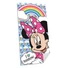 Kép 2/2 - Disney Minnie Rainbows fürdőlepedő, strand törölköző 70x140cm