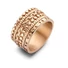 Kép 1/2 - Victoria Rose gold színű vastag gyűrű