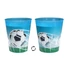 Kép 2/2 - Focis Soccer Fans micro prémium műanyag pohár 250 ml