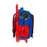 Kép 2/4 - Pókember Blue gurulós ovis hátizsák, táska 30 cm