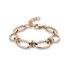 Kép 1/3 - Victoria Rose gold színű köves karkötő