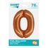 Kép 2/2 - Réz 0-ás Copper szám fólia lufi 76 cm