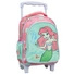 Kép 1/3 - Disney Hercegnők Ariel gurulós ovis hátizsák, táska 30 cm