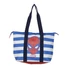 Kép 1/3 - Pókember Striped strandtáska 47 cm