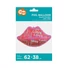 Kép 2/2 - Szerelem Lips fólia lufi 62 cm