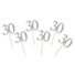 Kép 1/2 - Ezüst 30 Silver díszítő pálca 6 db-os