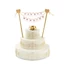 Kép 1/2 - Esküvő Just Married torta dekoráció 25 cm