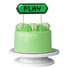 Kép 2/4 - Játék Game On Play torta dekoráció 15 cm