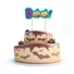 Kép 1/4 - Halloween Boo torta dekoráció 18 cm