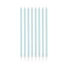 Kép 1/2 - Pearly Light Blue, Kék tortagyertya, gyertya szett 8 db-os