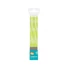 Kép 2/2 - Zöld Candy Lime Green tortagyertya, gyertya szett 6 db-os