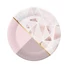 Kép 1/2 - Rózsaszín Rose Chic papírtányér 6 db-os 18 cm