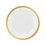 Kép 1/2 - Arany Gold Celebrate papírtányér 6 db-os 18 cm