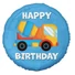 Kép 1/2 - Betonkeverő Happy Birthday Concrete Mixer fólia lufi 36 cm