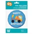 Kép 2/2 - Betonkeverő Happy Birthday Concrete Mixer fólia lufi 36 cm