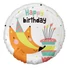 Kép 1/2 - Róka Happy Birthday Fox fólia lufi 36 cm