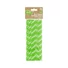 Kép 2/2 - Zöld Green Polka Dots papír szívószál 24 db-os