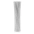 Kép 1/2 - Ezüst Silver Chevron papír szívószál 12 db-os