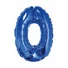 Kép 1/2 - Blue, Kék 0-ás mini szám fólia lufi 35 cm