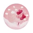 Kép 1/3 - Szerelem Love Is In The Air Pink papírtányér 6 db-os 18 cm