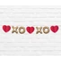 Kép 3/3 - Szerelem XOXO papír girland 200 cm