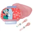 Kép 1/5 - Disney Minnie Summer szendvicsdoboz + evőeszköz szett